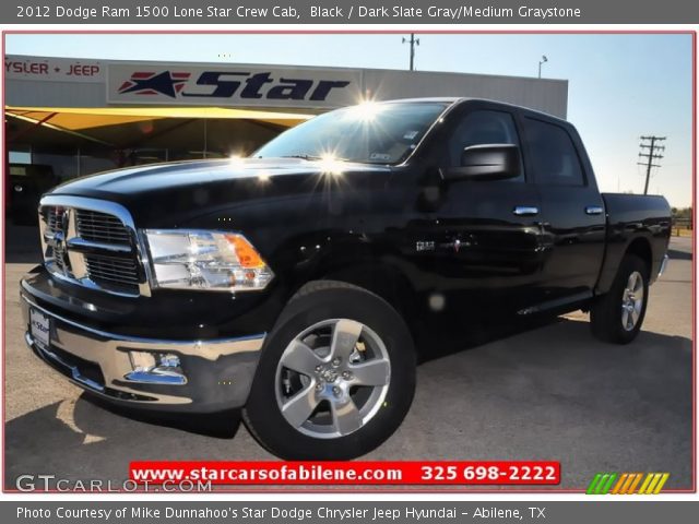 2012 Dodge Ram 1500 Lone Star Crew Cab in Black