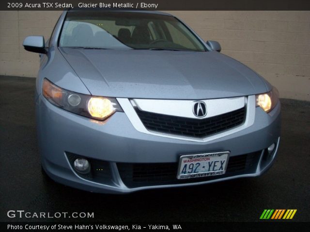 2009 Acura TSX Sedan in Glacier Blue Metallic