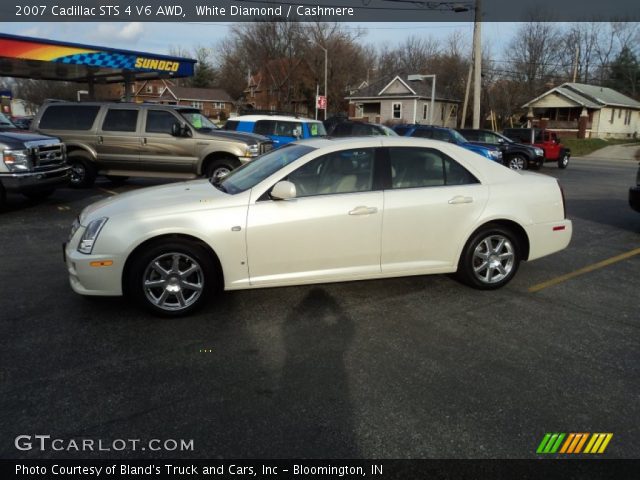 2007 Cadillac STS 4 V6 AWD in White Diamond