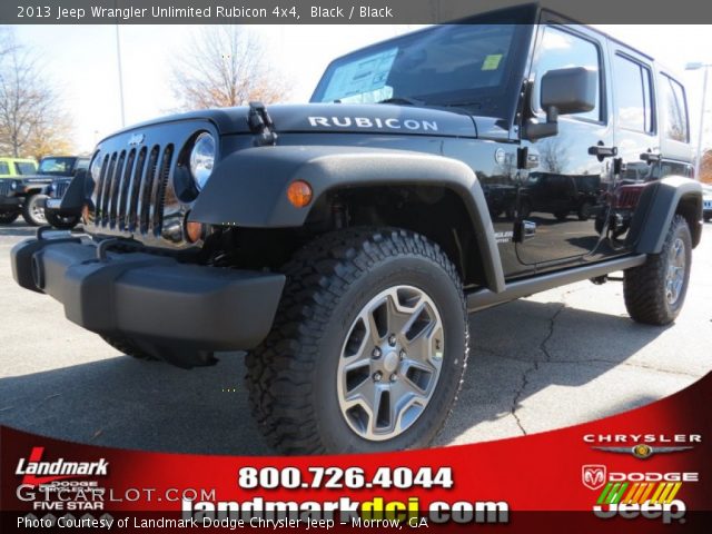 2013 Jeep Wrangler Unlimited Rubicon 4x4 in Black