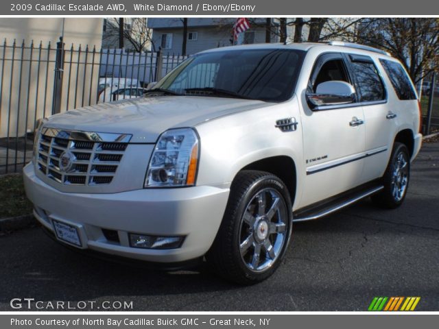 2009 Cadillac Escalade AWD in White Diamond