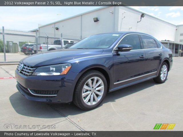 2012 Volkswagen Passat 2.5L SEL in Night Blue Metallic