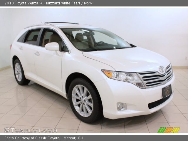 2010 Toyota Venza I4 in Blizzard White Pearl