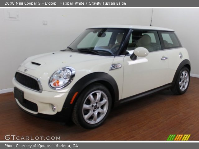 2008 Mini Cooper S Hardtop in Pepper White