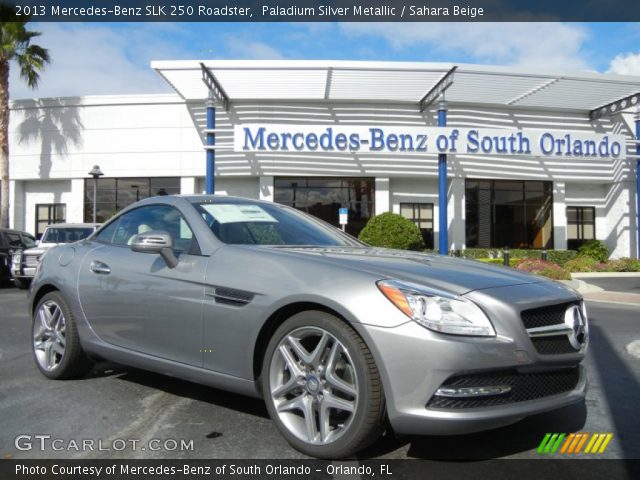 2013 Mercedes-Benz SLK 250 Roadster in Paladium Silver Metallic