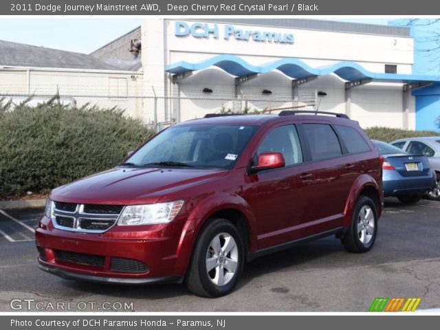 2011 Dodge Journey Mainstreet AWD in Deep Cherry Red Crystal Pearl