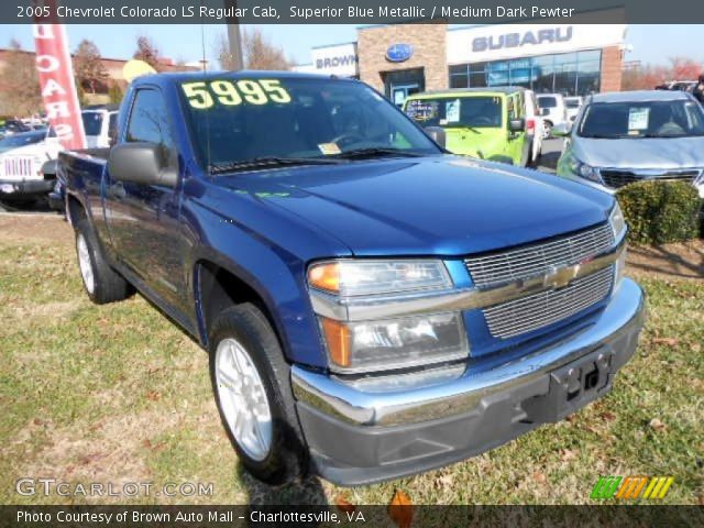 2005 Chevrolet Colorado LS Regular Cab in Superior Blue Metallic