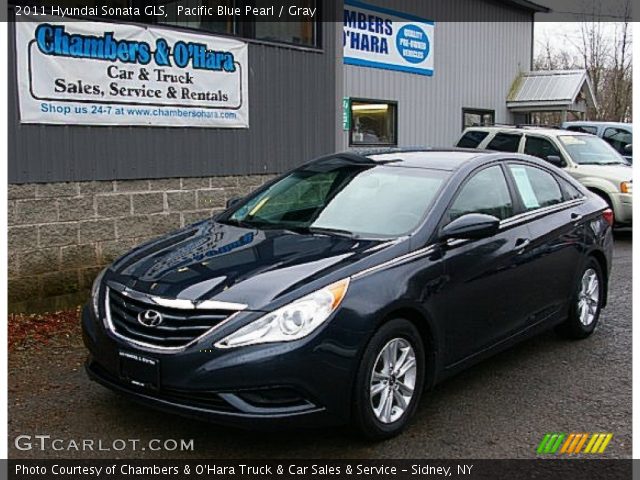 2011 Hyundai Sonata GLS in Pacific Blue Pearl
