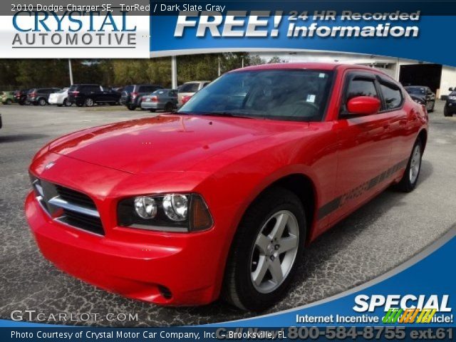 2010 Dodge Charger SE in TorRed