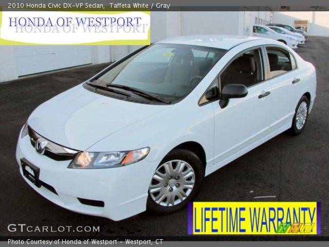 2010 Honda Civic DX-VP Sedan in Taffeta White