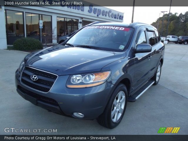 2008 Hyundai Santa Fe SE in Steel Gray
