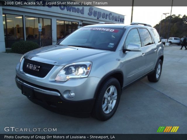 2008 GMC Acadia SLT in Liquid Silver Metallic