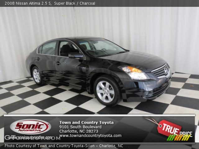 2008 Nissan Altima 2.5 S in Super Black