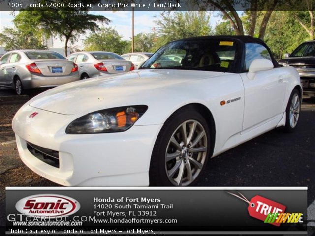 2005 Honda S2000 Roadster in Grand Prix White