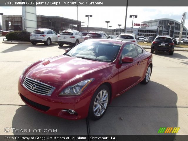 2013 Infiniti G 37 Journey Coupe in Vibrant Red