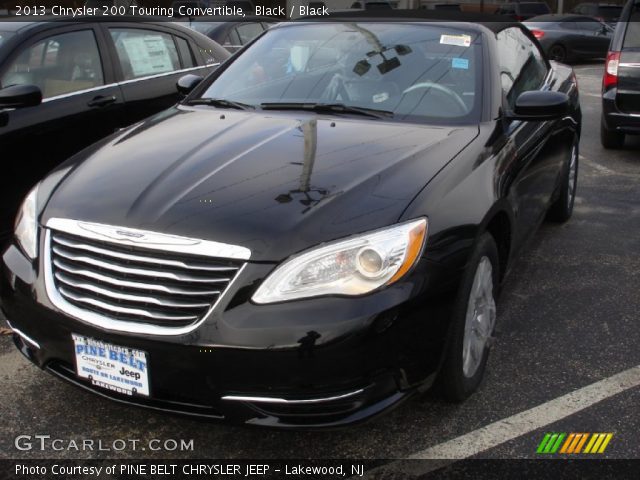2013 Chrysler 200 Touring Convertible in Black
