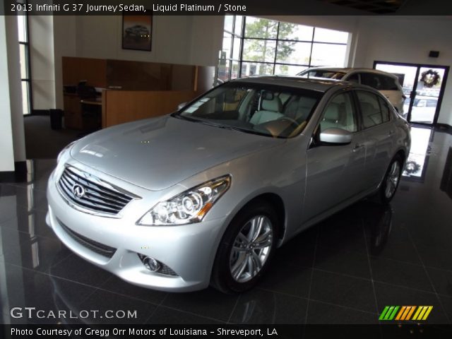 2013 Infiniti G 37 Journey Sedan in Liquid Platinum