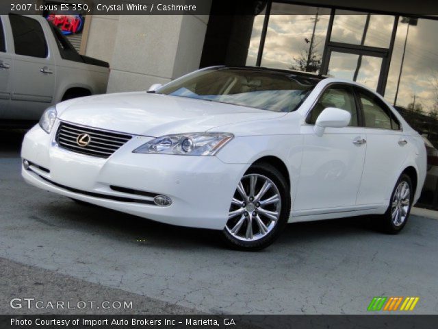 2007 Lexus ES 350 in Crystal White