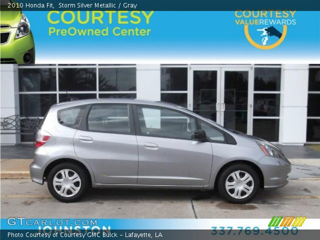 2010 Honda Fit  in Storm Silver Metallic