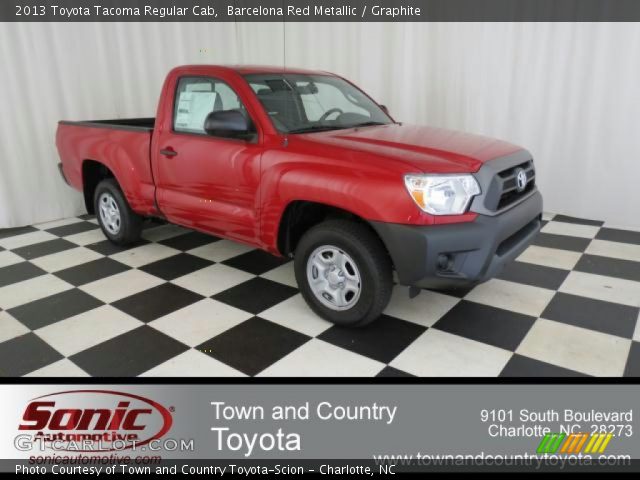2013 Toyota Tacoma Regular Cab in Barcelona Red Metallic