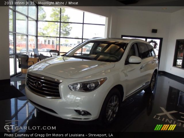 2013 Infiniti JX 35 in Moonlight White