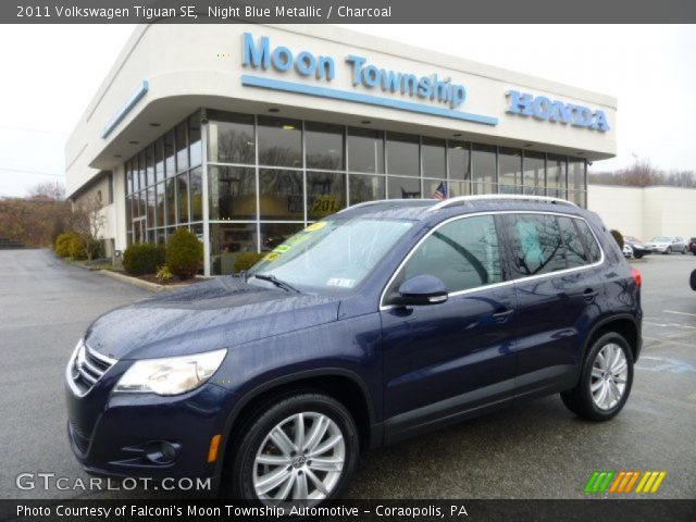 2011 Volkswagen Tiguan SE in Night Blue Metallic