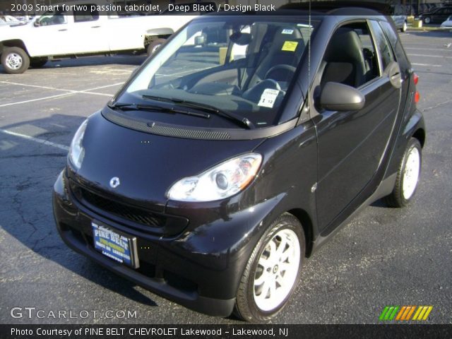 2009 Smart fortwo passion cabriolet in Deep Black