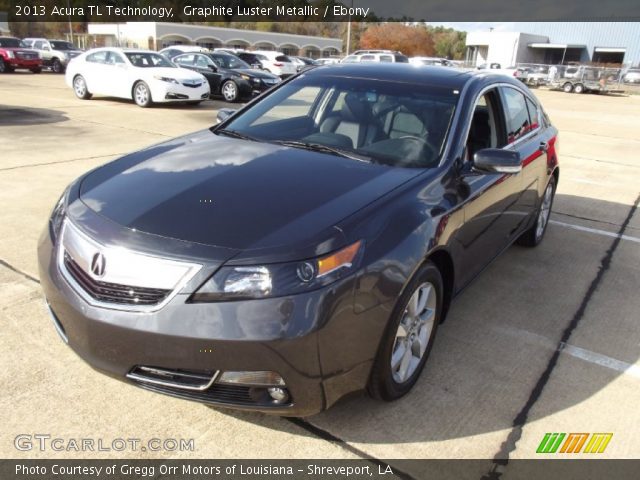 2013 Acura TL Technology in Graphite Luster Metallic