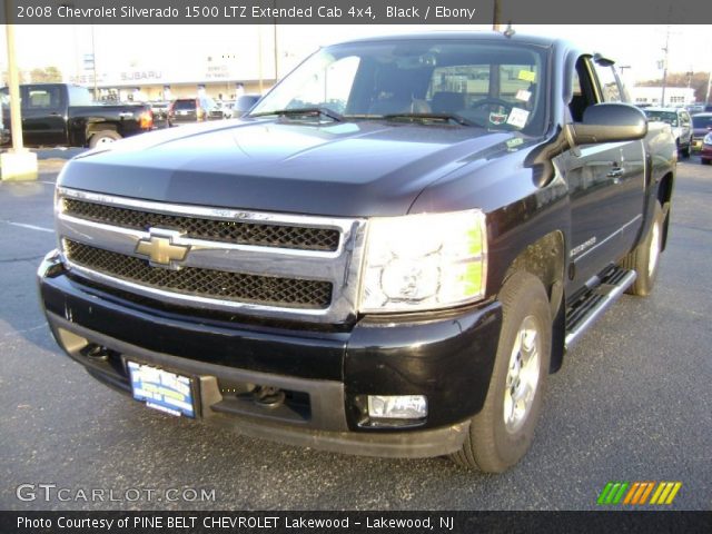 2008 Chevrolet Silverado 1500 LTZ Extended Cab 4x4 in Black