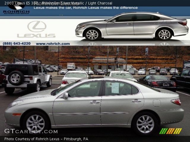 2003 Lexus ES 300 in Millennium Silver Metallic