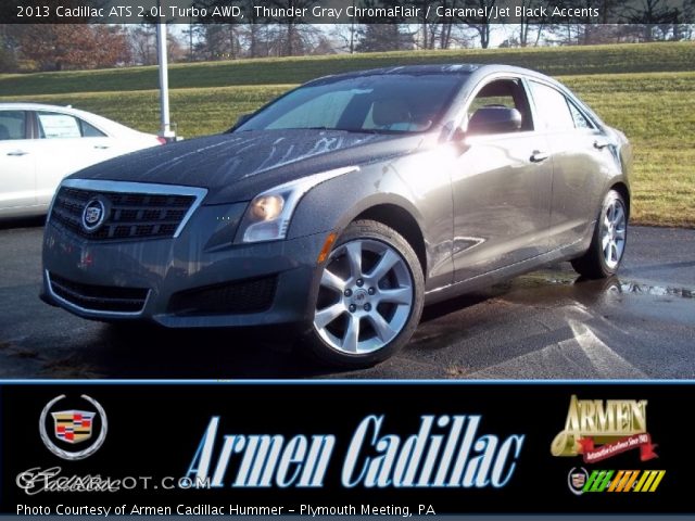 2013 Cadillac ATS 2.0L Turbo AWD in Thunder Gray ChromaFlair