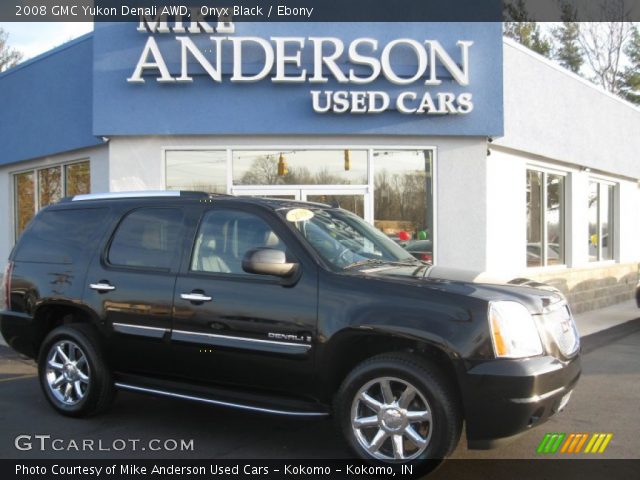 2008 GMC Yukon Denali AWD in Onyx Black