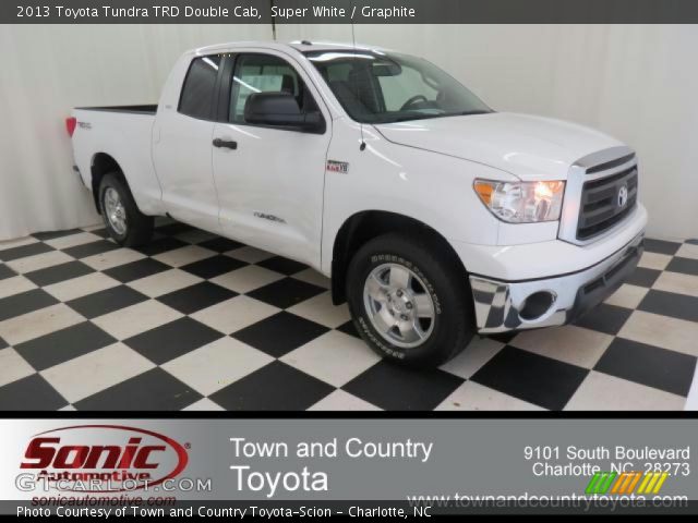 2013 Toyota Tundra TRD Double Cab in Super White