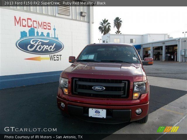 2013 Ford F150 FX2 SuperCrew in Ruby Red Metallic