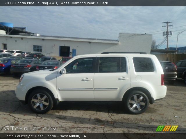 2013 Honda Pilot Touring 4WD in White Diamond Pearl