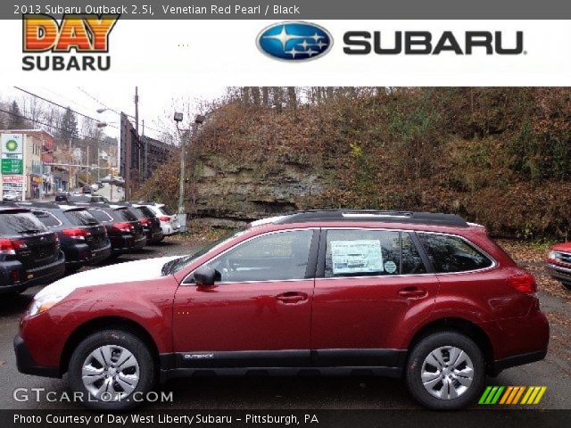 2013 Subaru Outback 2.5i in Venetian Red Pearl