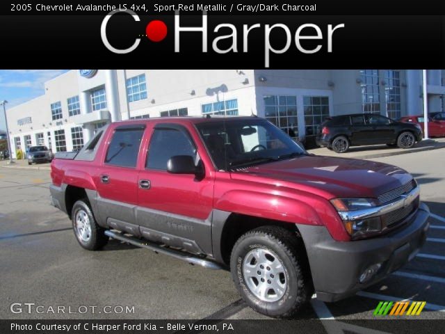 2005 Chevrolet Avalanche LS 4x4 in Sport Red Metallic