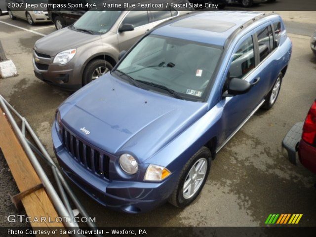 2007 Jeep Compass Sport 4x4 in Marine Blue Pearlcoat