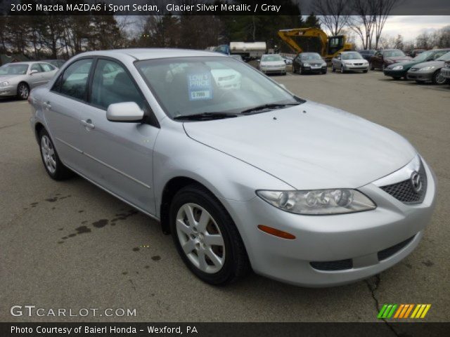 2005 Mazda MAZDA6 i Sport Sedan in Glacier Silver Metallic