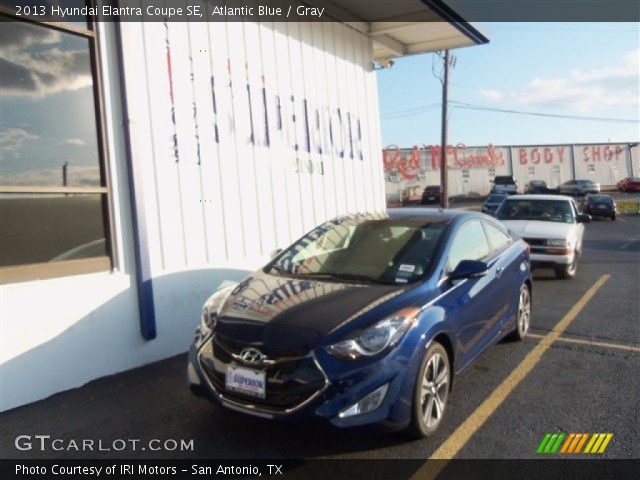 2013 Hyundai Elantra Coupe SE in Atlantic Blue