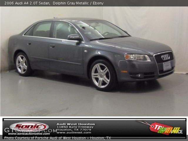 2006 Audi A4 2.0T Sedan in Dolphin Gray Metallic