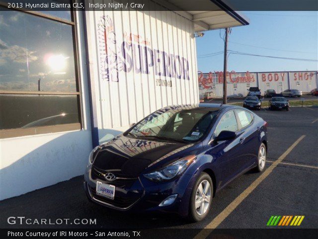2013 Hyundai Elantra GLS in Indigo Night
