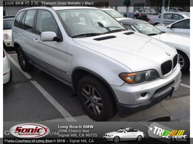 2006 BMW X5 3.0i in Titanium Silver Metallic