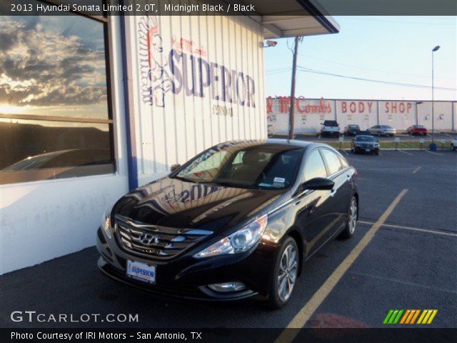 2013 Hyundai Sonata Limited 2.0T in Midnight Black