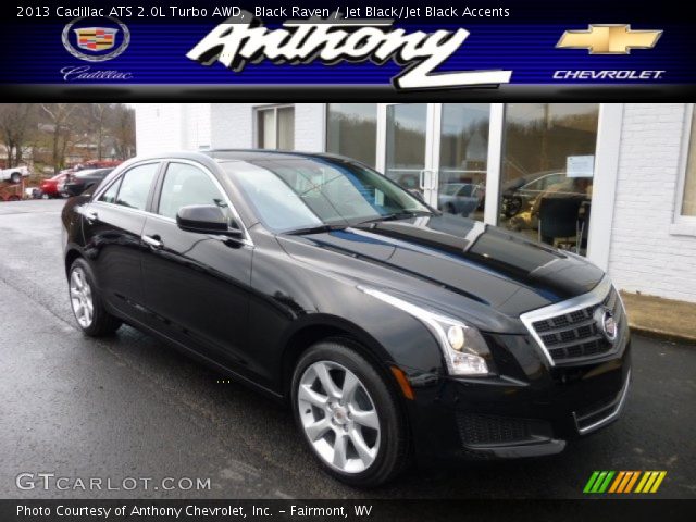 2013 Cadillac ATS 2.0L Turbo AWD in Black Raven