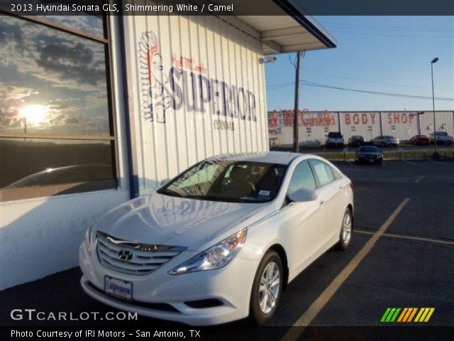 2013 Hyundai Sonata GLS in Shimmering White