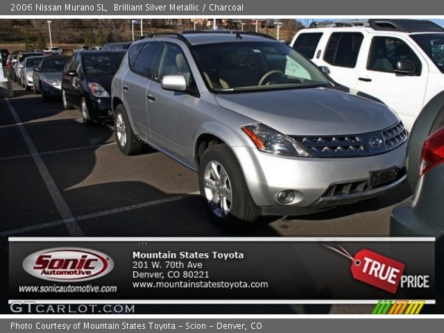 2006 Nissan Murano SL in Brilliant Silver Metallic
