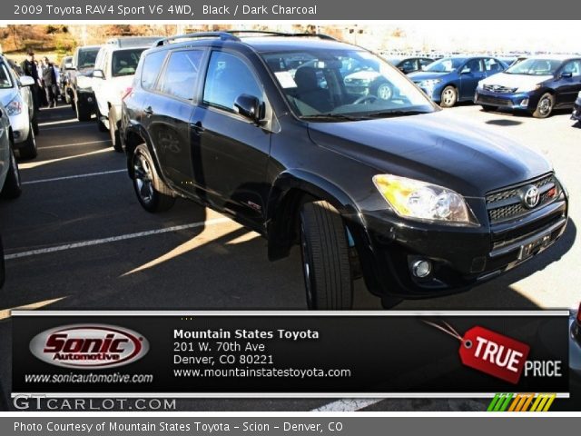 2009 Toyota RAV4 Sport V6 4WD in Black
