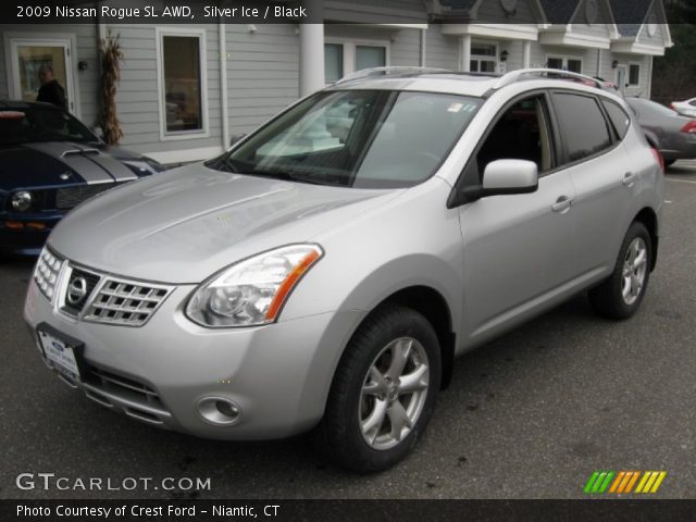 2009 Nissan Rogue SL AWD in Silver Ice