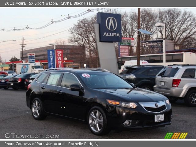 2011 Acura TSX Sport Wagon in Crystal Black Pearl
